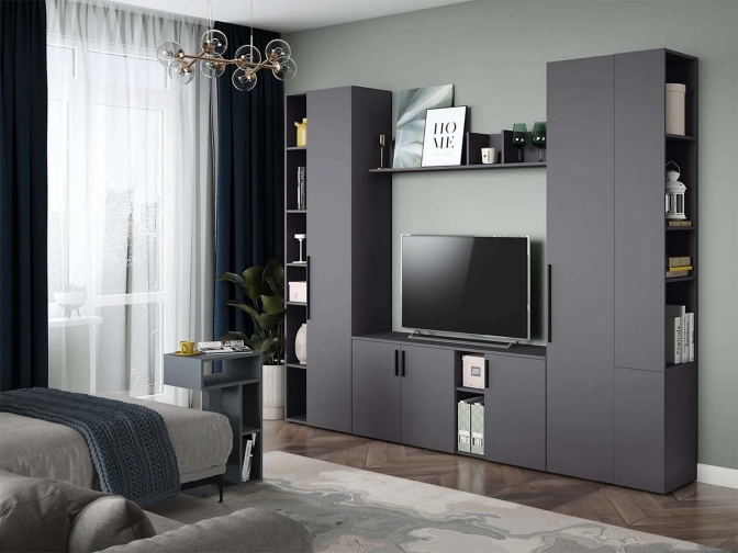 Гостиная Эйр 1 Графит