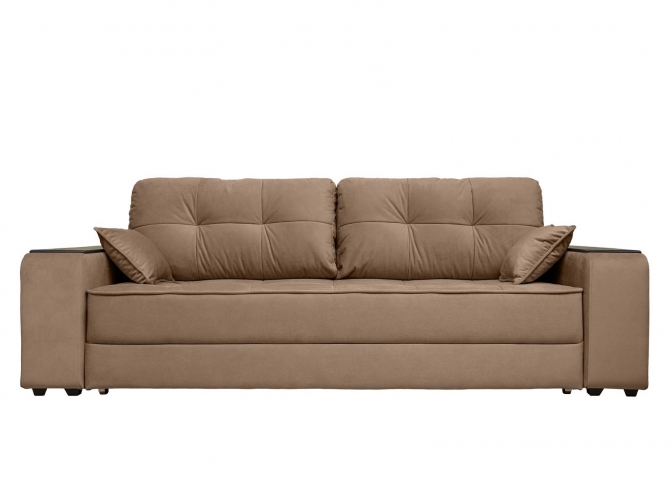 Диван еврокнижка Каймак 6 (Велюр Zara Light Brown 5)