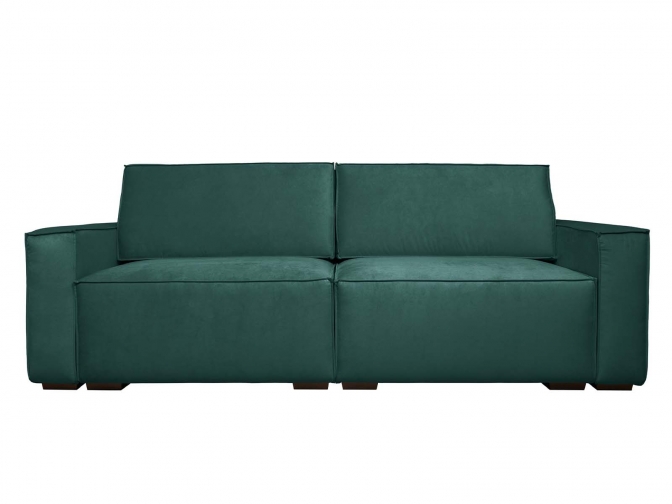 Диван еврокнижка Лофт Премиум (Велюр Zara Malahit 33)