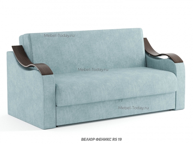 Большой диван аккордеон 160 см Кардинал с ящиком для белья и ортопедическим матрасом