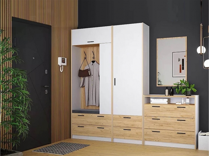 Прихожая Оттавия Белый