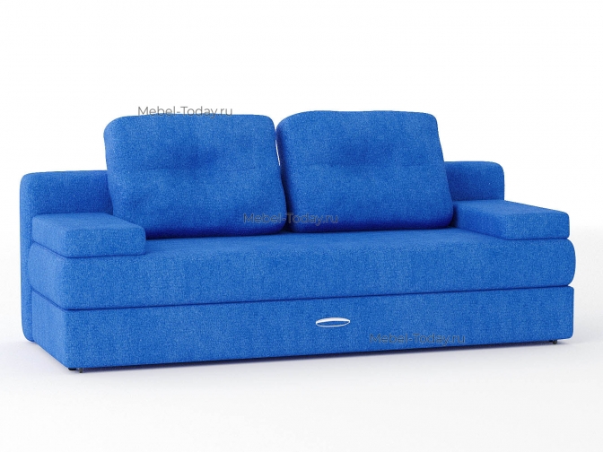 Диван еврокнижка Амстердам мини люкс синий
