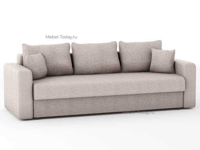 Диван-кровать Ливерпуль еврокнижка рогожка бежевая