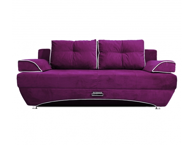 Диван еврокнижка Валенсия фиолетовый