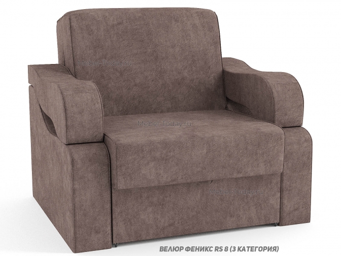 Кресло-кровать Сильва диз.2 аккордеон со спальным место 80*194, наполнитель ортопедический или беспружинный ППУ