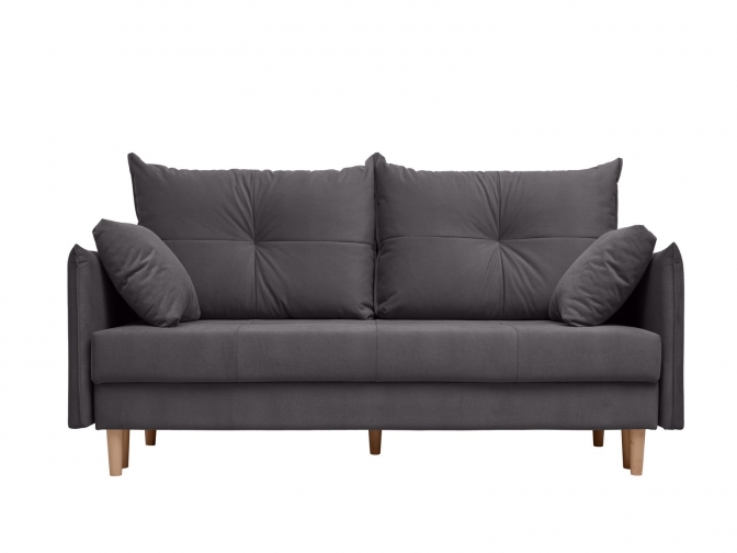 Диван Бернард диван пантограф (велюр темно-серый)