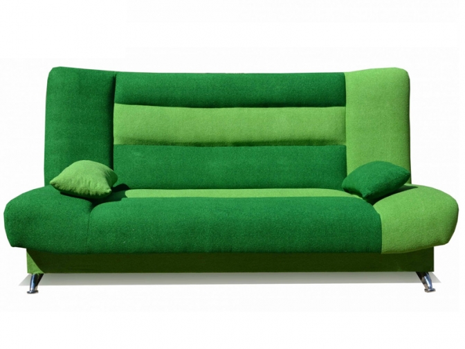 Диван книжка Лодочка велюр зеленый