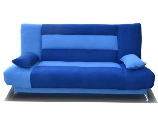 Диван книжка Лодочка велюр синий