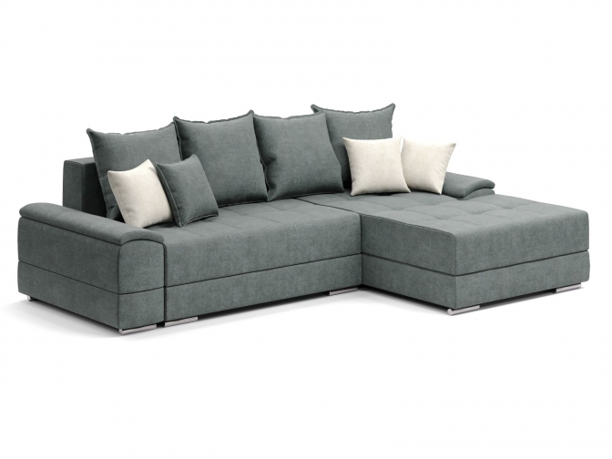 Угловой диван Морфей (велюр Энерджи 810_19 + 810_2)