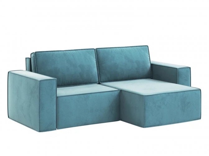 Угловой диван Лофт велюр лагуна