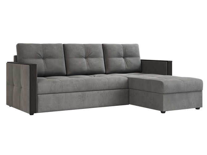 Угловой диван Валенсия Bingo Grey