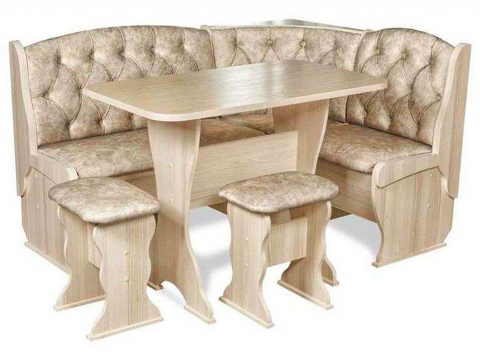 Кухонный набор Орхидея Люкс латте ясень