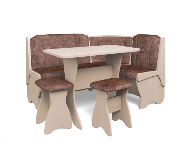 Кухонный набор Орхидея бодега/коньяк