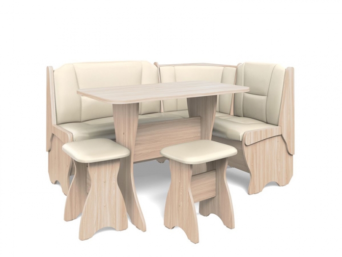 Кухонный набор Орхидея ясень шимо/крем