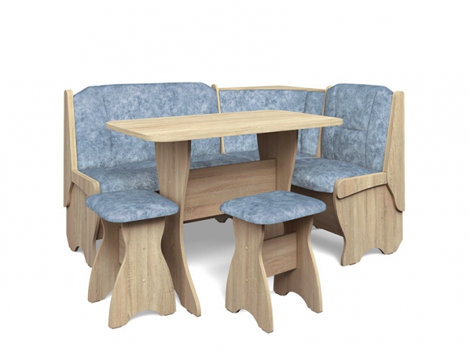 Кухонный набор Орхидея дуб сонома/лагуна