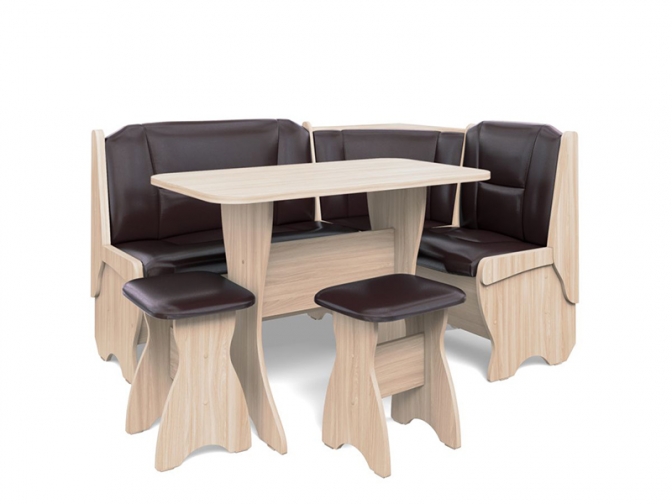 Кухонный набор Орхидея ясень шимо/умбер