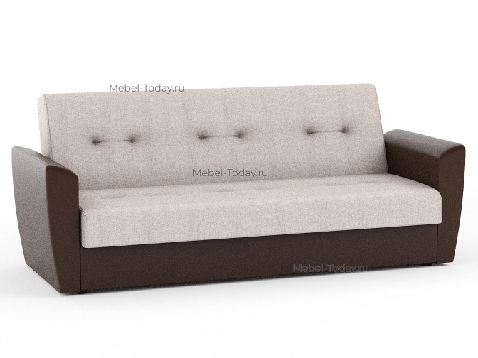 Диван книжка Амстердам рогожка бежевая