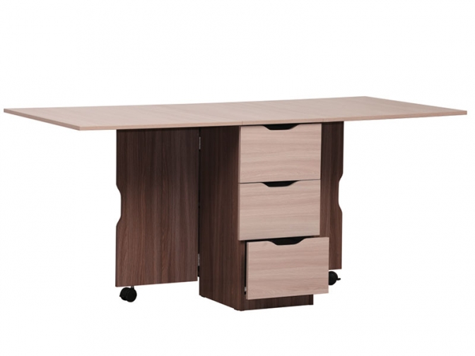 Стол-книжка с тумбой М03  (Олимп)