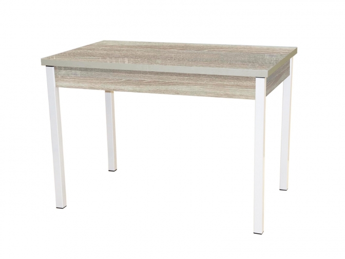 Стол обеденный раскладной Колорадо дуб сонома+белый