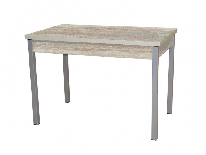 Стол обеденный раскладной Колорадо дуб сонома+металлик