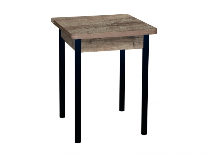 Стол обеденный раскладной Эко 60 веллингтон+черный