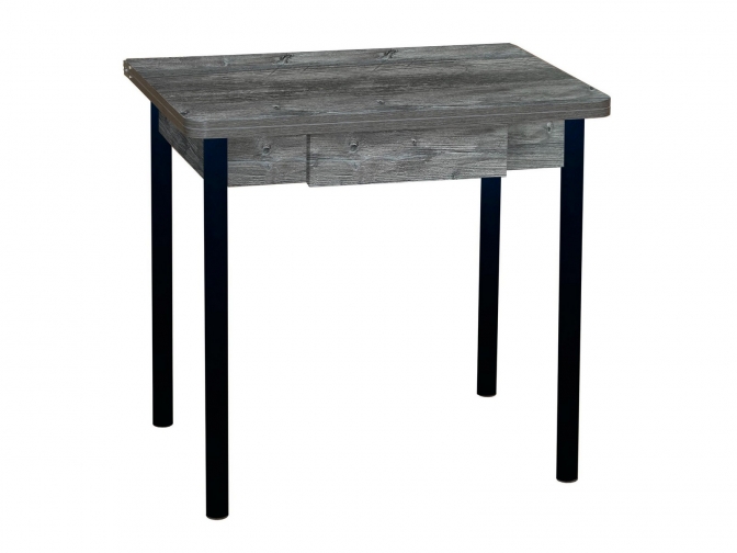 Стол обеденный раскладной Эко 80 пасадена+черный