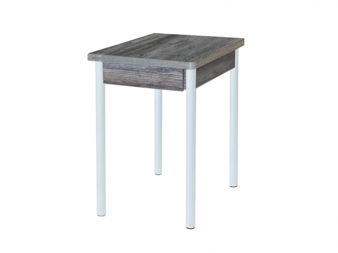 Стол обеденный раскладной Глайдер пасадена+белый