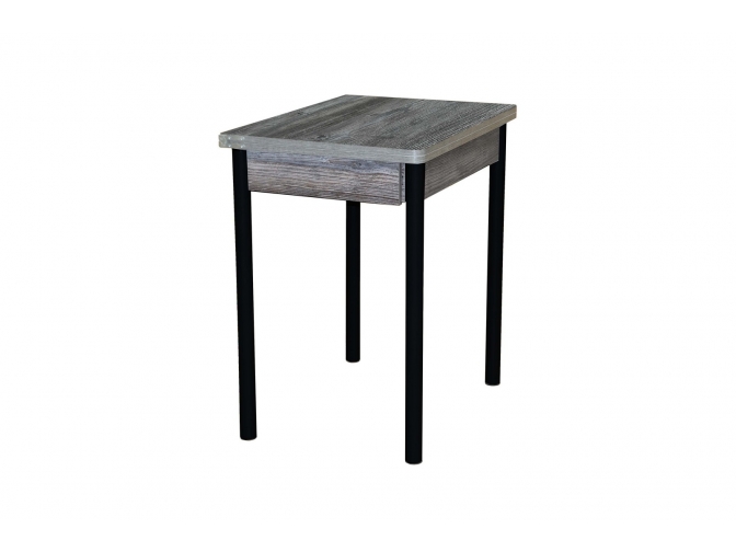 Стол обеденный раскладной Глайдер пасадена+черный