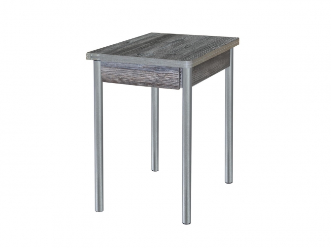 Стол обеденный раскладной Глайдер пасадена+металлик