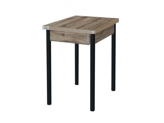 Стол обеденный раскладной Глайдер веллингтон+черный