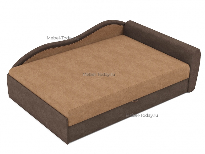 Диван кушетка двуспальная Юлия Плюс угловая 140 см Эконом