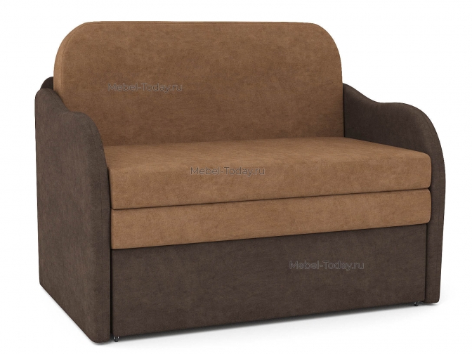 Диван Марина (Юлечка) 100 см выкатной с латами с мягкими подлокотниками Эконом