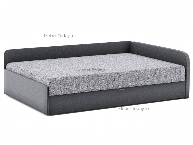 Двуспальная тахта Юлия Люкс угловая с прямой спинкой 140 см Эконом