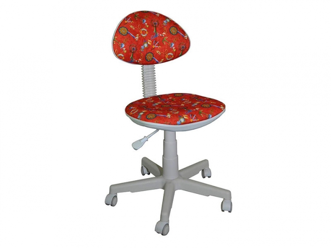 Офисное кресло Стар детский белый / красные якоря