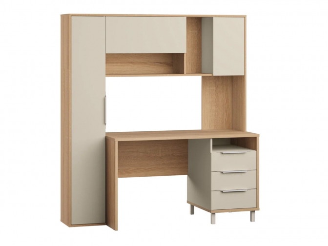 Компьютерный стол Комфорт СК 12.95 Дуб Сонома/Сатин