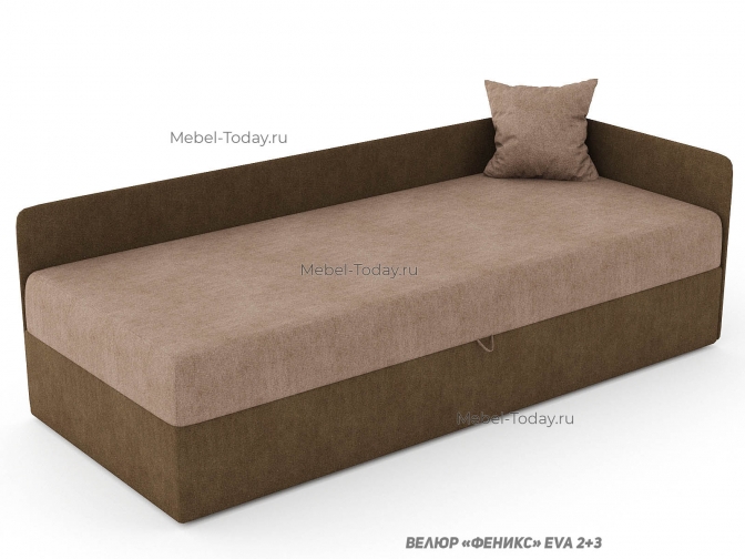 Диван тахта Кристина угловая, Спальное место: 80*190 см с ящиком для белья