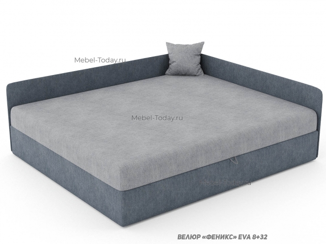 Диван тахта Кристина угловая, Спальное место: 160*190 см с ящиком для белья