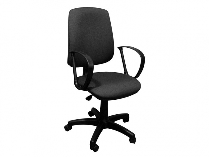 Офисное кресло Сатурн Элит фактор черный / В 3