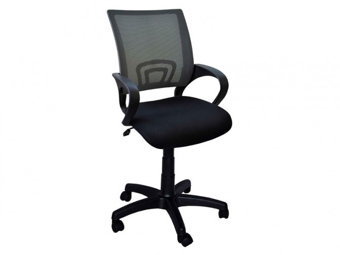 Офисное кресло Логос черный / В 14