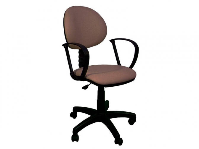 Офисное кресло Роза фактор черный / В 17