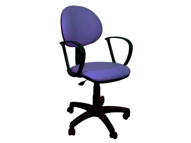 Офисное кресло Роза фактор черный / В 10