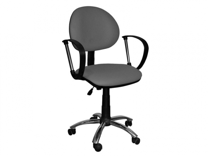 Офисное кресло Роза фактор хром / В 3