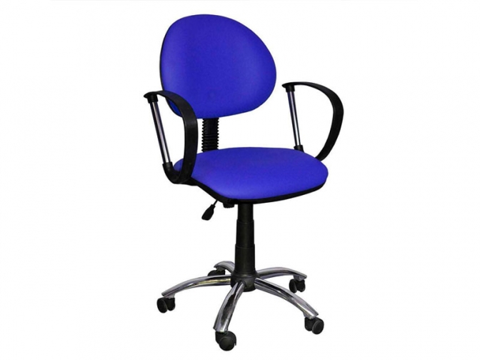 Офисное кресло Роза фактор хром / В 10