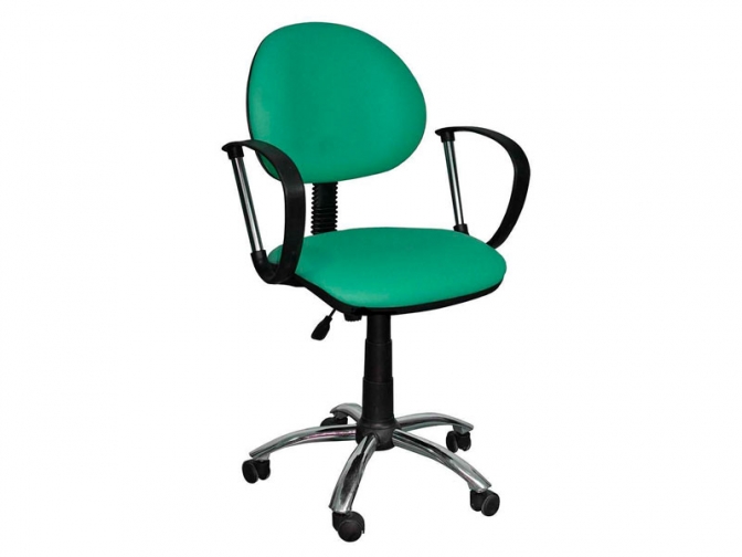 Офисное кресло Роза фактор хром / В 27