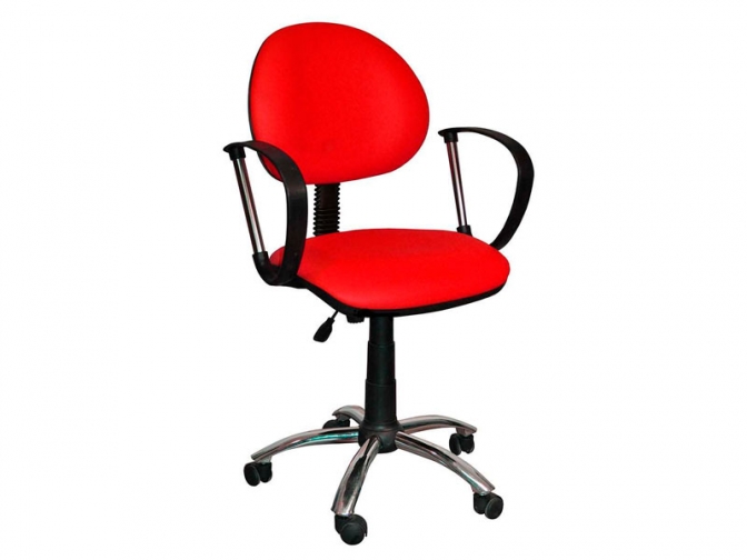 Офисное кресло Роза фактор хром / В 7