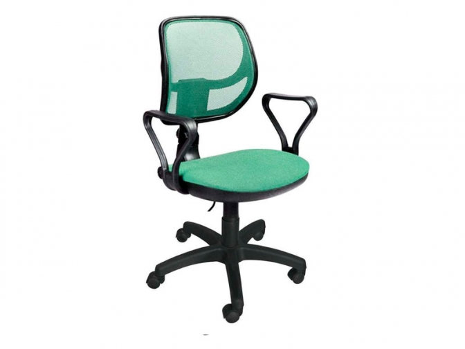 Офисное кресло Сатурн гольф черный / В 27