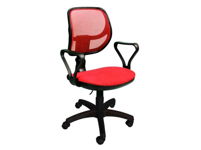 Офисное кресло Сатурн гольф черный / В 7