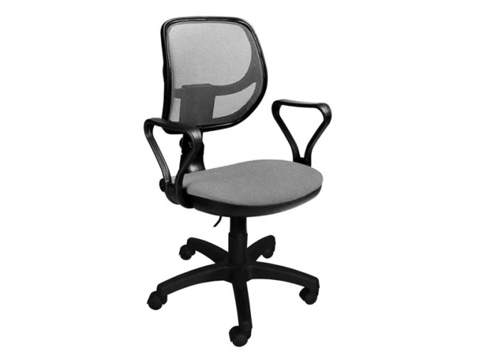 Офисное кресло Сатурн гольф черный / В 3