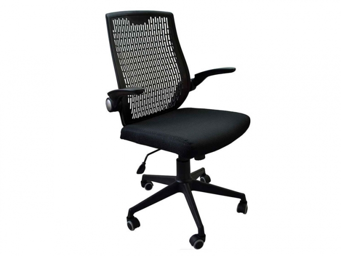 Офисное кресло Сириус Люкс черный / В 14