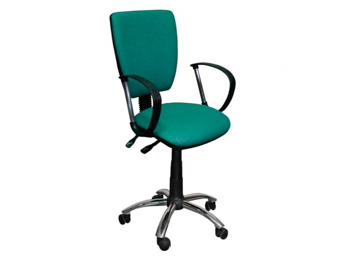 Офисное кресло Ультра люкс фактор хром / В 27